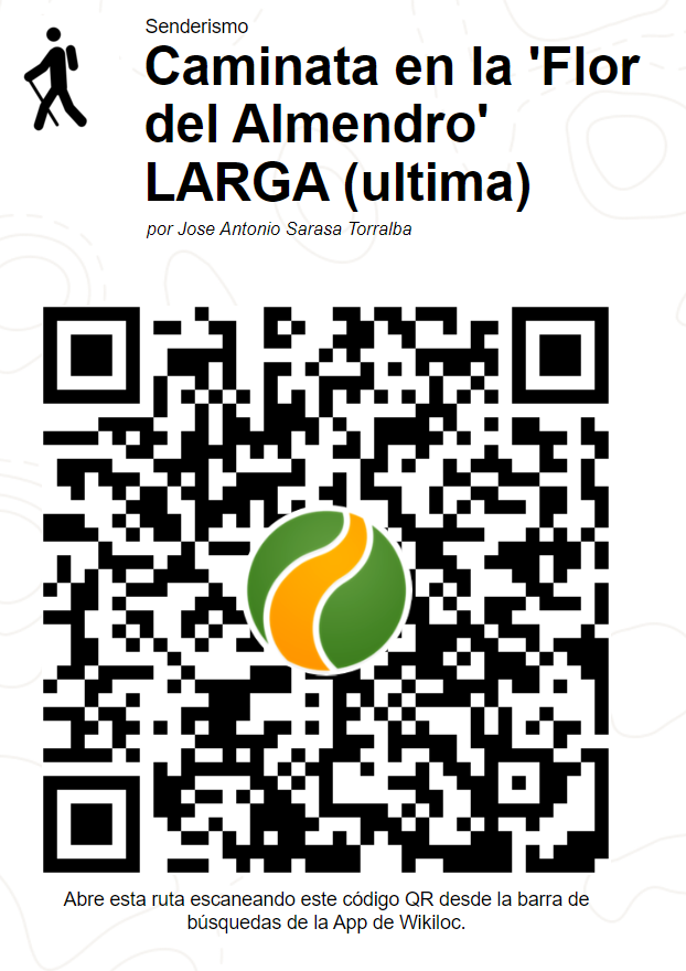 QR FLOR DEL ALMENDRO - CAMINTA LARGA
